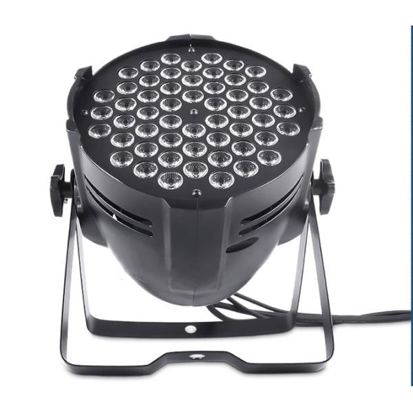 DMX512 LED Par Lights 54x3w RGBW Sound Activated Control LED Plastic Flat Par Light 54