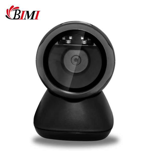 Advanced Wired Desktop Barcode Scanner 1D/2D Reader with 2M Straight Cable ABS