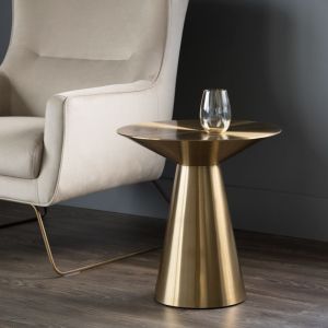 Luxury Sofa Side Table Sideboard Metal Round Corner Table Modern Small