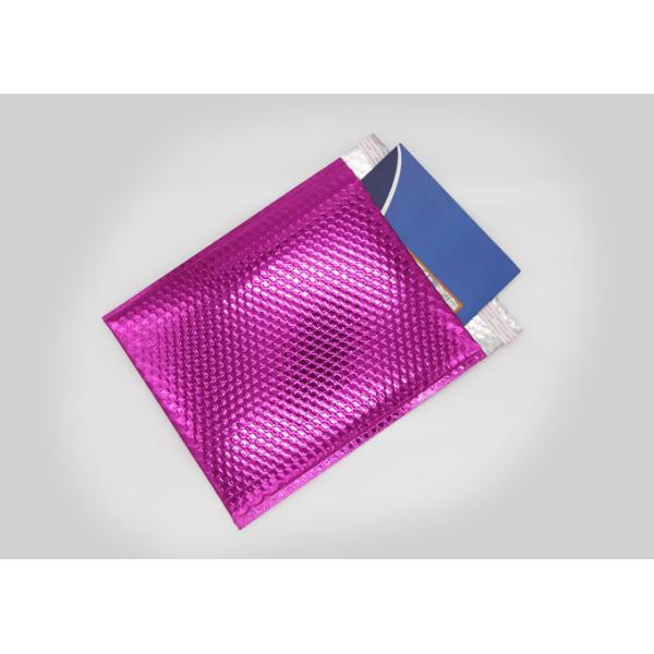 Quality Custom Printed Poly 5x10 Metallic Bubble Mailing Envelopes for sale