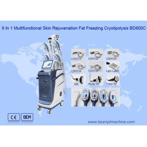 40K Cavitation RF Lipo Laser Cryo Slimming Machine
