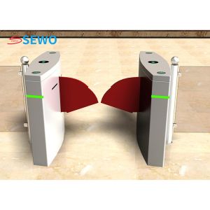 SEWO High-End Flap Barrier Gates Widened Passageway Automated Turnstiles