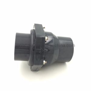 Water Supply Gray Color PVC Swing Check Valve with ANSI Standard and DDCV Double