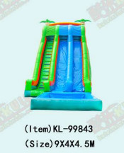 Vibrant And Colorful Inflatable Slide For Children Exciting Sliding Experience