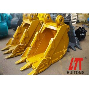 China Customized PC100 10t Excavator Drainage Bucket Q355b Alloy Steel on sale