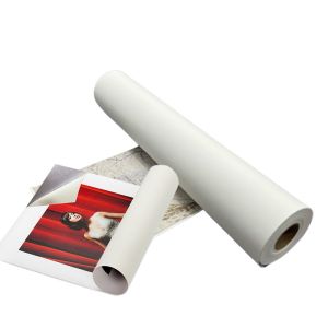Pigment Waterproof Inkjet Printing Self Adhesive Polyester Canvas Roll