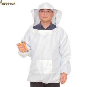 Wholesale Round Ventilated Bee Jacket With Fencing Veil Beekeeping Clothes Suit from china suppliers