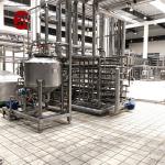 Continuous Operation UHT Milk Pasteurizing Machine for and Pasteurization