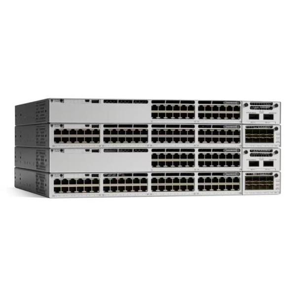 C9300-24S-A Fiber Optic Ethernet Switch 9300 24 GE SFP Ports Modular Uplink