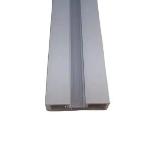 Machine Polishing Silver Oxide Aluminium Extrusions 6063 T5 Aluminium Profiles