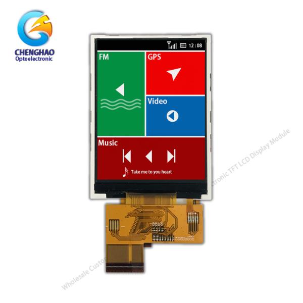 Quality SPI MCU Rgb 300nits TFT Lcd Screen 2.8" TN Transmissive TFT LCD Module for sale