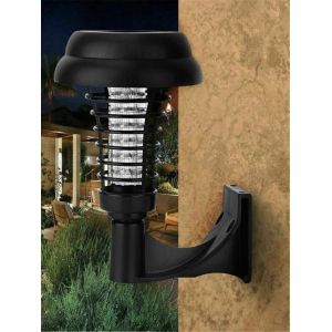 Pathways Solar Powered LED Ground Lights Mosquito Insect Bug Zapper