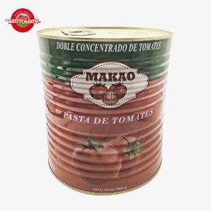 China MAKAO High-Concentration Tomato Paste  3000g Can Brix 28-30% on sale