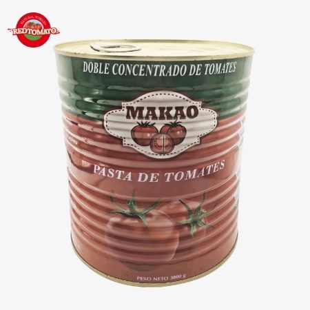 MAKAO High-Concentration Tomato Paste 3000g Can Brix 28-30%