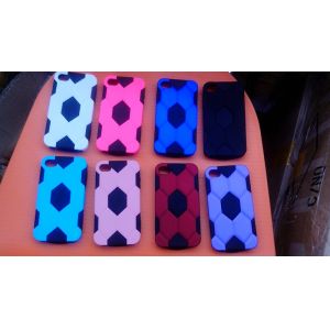 Custom Protective PC Phone Case Cool With Football Pattern Design