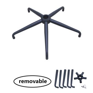 Wholesale Lightweight and Easy to assemble Office Chair Base Replacement 1.2mm Thick 35mm Round Tube 2.6kg Weight from china suppliers