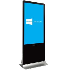 500 nits 55'' Floor Standing Digital Signage Multi Language Support Advertising