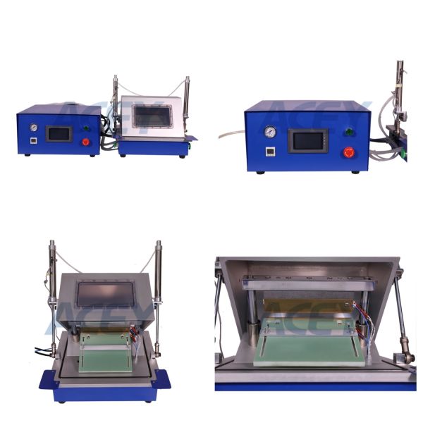 Lab Small Vacuum battery heat sealing machine For Pouch Cell Making