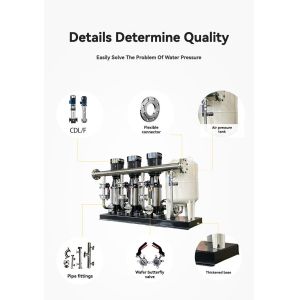 Intelligent Constant Pressure Variable Frequency Secondary Pressurized Water