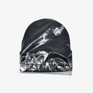 Customized Knit Beanie Hats With Embroidery Blank Pattern Acrylic Polyester