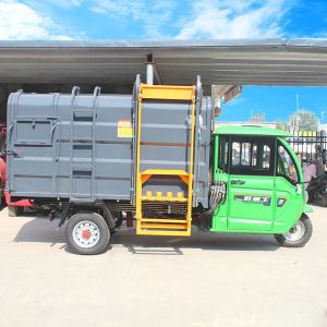 Wholesale Mini Tricycle Garbage Truck 3CBM Garbage Compression Truck Garbage Collection Truck for Sale from china suppliers