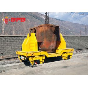 Rails Mounted Ladle Handing Slag Pot Transfer Car
