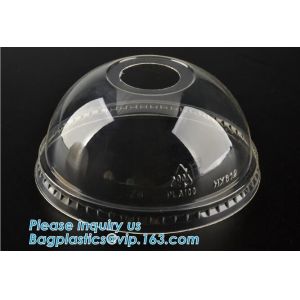 Disposable compostable wholesale CPLA lids for hot cups,80mm 90mm compostable