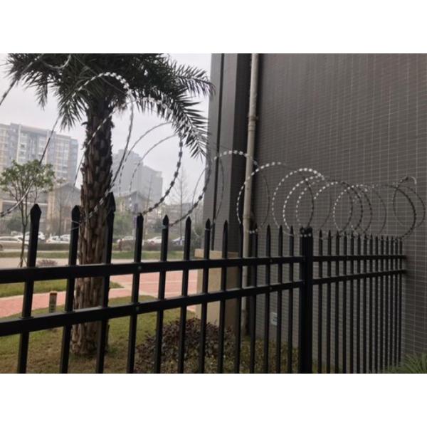 Galvanized PVC Coated Security Concertina Razor Barbed Wire