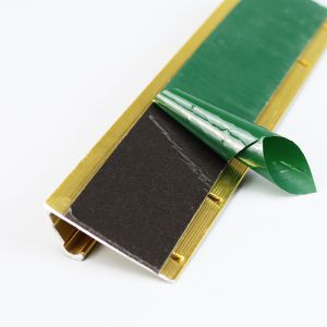 House Tile Edge Aluminum Carpet Edging With Adhesive Nail Strip