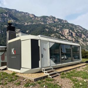 Modern Capsule Mobile Home For Whole House Customization And Intelligent Design