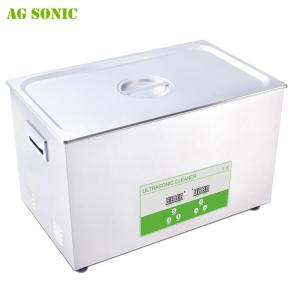 China 30L Heated Ultrasonic Jewelry Cleaner With Industrial PCB Board Control on sale