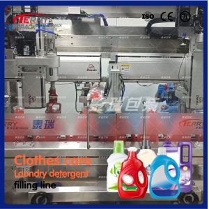 4 Heads Detergent Fabric Softener Filling Machine With SUS304 And SUS316L