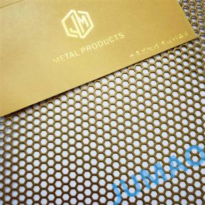 Custom Architectural Screen Decorative Metal Mesh Perforated Panel Rust Proof
