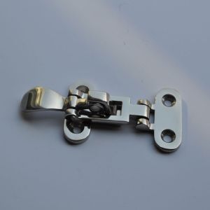 polished cast bronze anti rattle hatch fastener or chrome