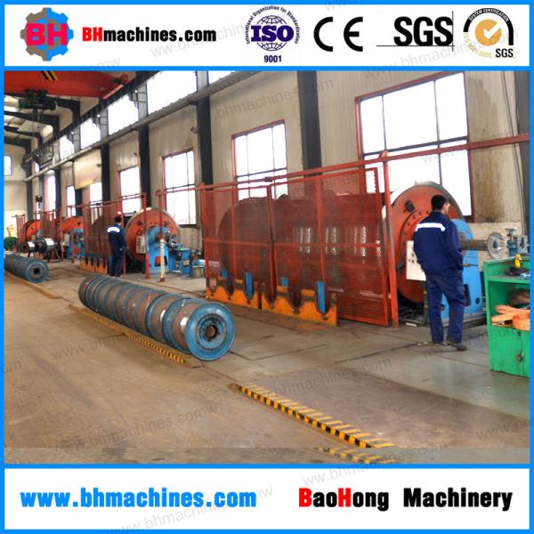 Quality Rigid Strander/Rigid Stranding Machine with Side Bottom Row Loading and Unloading Device for sale