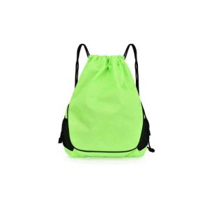 Water Resistant Polyester Unisex Custom Drawstring Backpack With Adjustable
