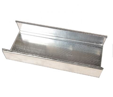 Quality Galvanized Metal Stud U Channel For Ceiling System And Drywall Partition for sale