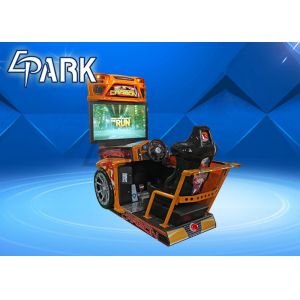 Coin Operated Arcade Video Racing Game Machine For 1 Player
