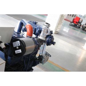 50/60HZ Frequency 100KW/125KVA Weichai Marine Diesel Generator Water Cooled