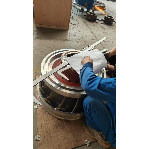 Quality 50Hz/60Hz Frequency Hydro Turbine Runner with Customized Blade Length for sale