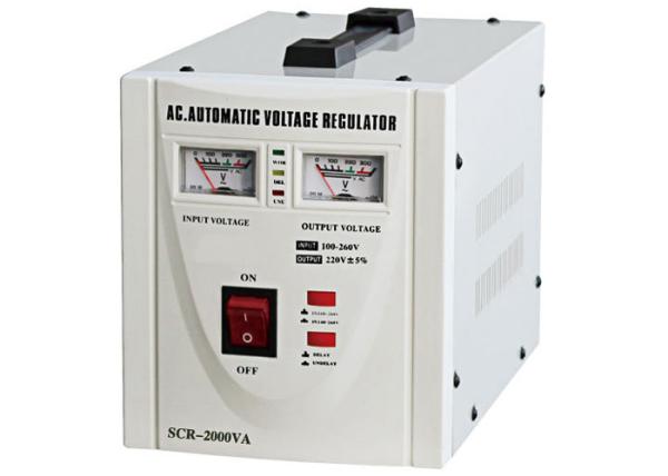Quality AC Single Phase 2000VA Stabilizer , Automatic Voltage Stabilizer For Air Conditioner / Relay Type Stabilizer for sale