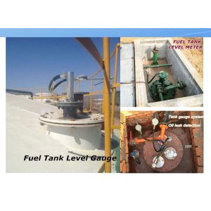 Fuel Monitoring Petrol Station 4000mm Tank Level Gauge