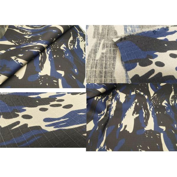 Anti Static Camouflage Cloth camouflage cotton fabric With Different Shapes
