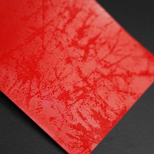 PVC packaging paper with bark pattern, waterproof and scratch resistant