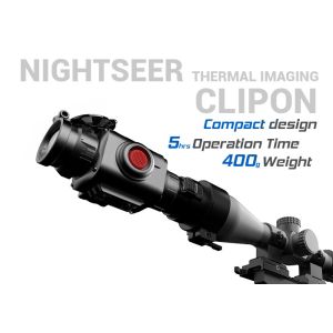 Wholesale Compact Thermal Clip On , Lightweight 5 Hours Standby Day Night Thermal Scope from china suppliers