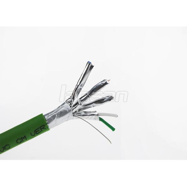 Quality 24AWG FFTP CAT6A Ethernet Cable 1000FT FTP CAT6A BC/CCA LSZH Lan Type ETL Listed for sale