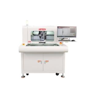 China Twin Table Automatic Spindle Bit Routing PCB Depaneling Router Machine on sale