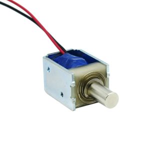 Push Pull Open Frame Solenoid 12v 24v Bistable Solenoid for Locker Latching