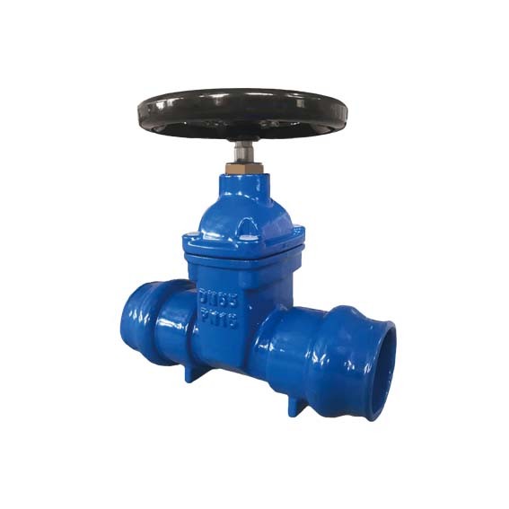 Quality 2Cr13 EPOX Coating Cast Iron Valves Socket End Ductile Iron Gate Valve for sale