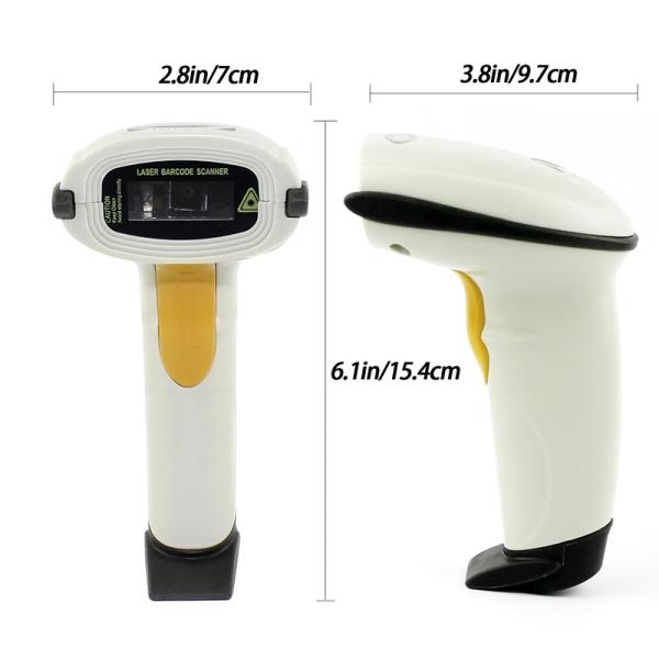 Laser Barcode Scanner Drugstore Logistics Warehouse Supermarket POS System